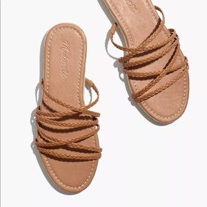 Madewell Kathryn Espadrille Slide Sandal - size 9